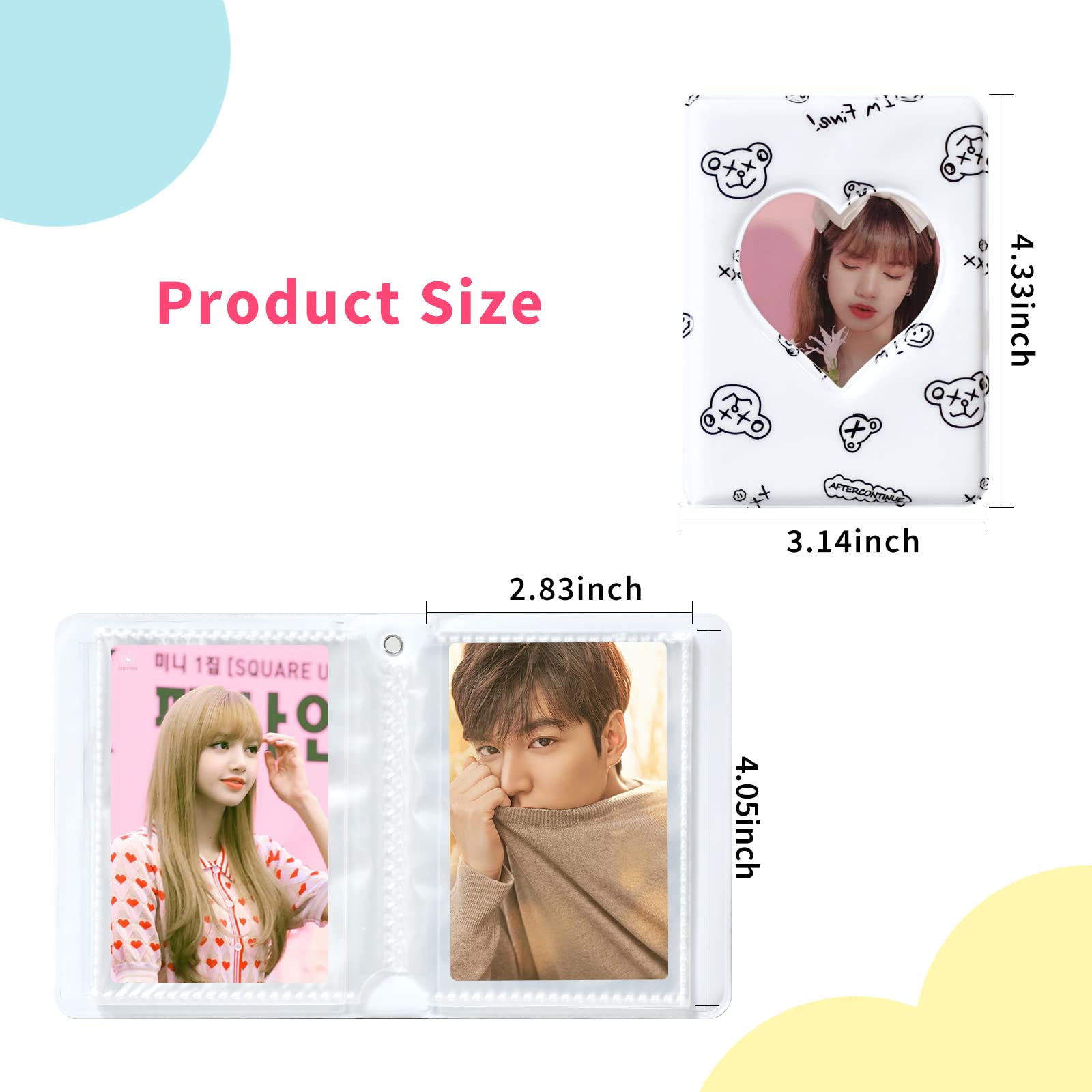 Photocard Holder Book A4 Kpop Photocard Binder With 25 Pages 9